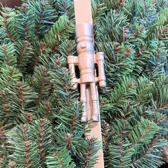 Metal Nutcracker Wreath Hanger - Picture 3 of 5